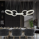 GobekUsa Crystal Chandelier Pendant Light for Living Room Dining Room Ceiling Lighting