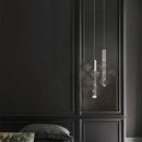 GobekUsa Crystal Glass LED Pendant Light for Living Hallway Staircase & Restaurant