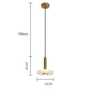GobekUsa LED Pendant Lights Acrylic Chandeliers Indoor Home Decor Lighting