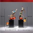 GobekUsa Chinese Enamel Persimmon Ruyi Ornament for Living Room Wine Cabinet Décor