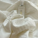 GobekUsa Korean Princess Lace Ruffles Summer Quilt Bedspread - 3Pc Bedding Set