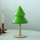 GobekUsa Christmas Tree Glass Table Lamp for Living Room & Bedroom Decor