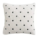 GobekUsa IvoryCamel Polka Dot Lace Cushion Cover 45x45cm for Home Sofa Bed Decoration