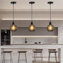GobekUsa Industrial Black Mini Pendant Light for Dining Room, Bar, and Clothing Store