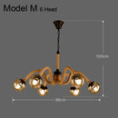 GobekUsa Industrial Rustic Pendant Lights Indoor Lamp for Living Dining Room Home Décor
