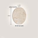 GobekUsa LED Wall Lamp Sconce Yellow Travertine Waterproof Stair Light