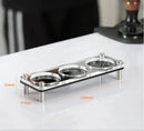 GobekUsa Acrylic Coffee Bar Utensil Rack & Powder Press Set