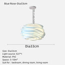 GobekUsa CARMINA Rose Flower Pendant Lights for Kitchen Bedroom Living Room