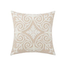 GobekUsa Daisy Yellow Floral Geometric Pillow Cover - Soft Cozy Embroidery for Living Room