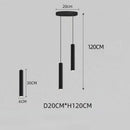 GobekUsa Black LED Crystal Staircase Chandelier: Modern Nordic Design, Creative Island Hanging Lamp