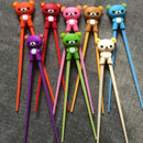 GobekUsa Kids' Bear Panda Cat Learning Chopsticks Set: Fun Training Gift for Children