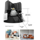 GobekUsa 12W Anti-glare Recessed Downlight Spotlights Ra97 Indoor Lamp for Living Room