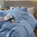 GobekUsa Eucalyptus Fiber Lace Bedding Set for Soft, Silky & Cool Skin-friendly Comfort