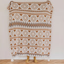 GobekUsa Boho Geometric Pattern Summer Blanket