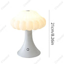 GobekUsa LED Mushroom Night Light Touch Switch Bedside Lamp Kid's Room Decor