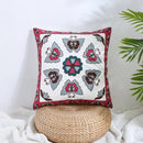 GobekUsa Boho Farmhouse Floral Square Pillow Cover Set of 2