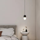 GobekUsa Black Travertine LED Hanging Pendant Light - Nordic Modern Home Decor