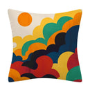 GobekUsa Geometry Pattern Cushion Cover Polyester Cotton Sofa Pillowcase Home Decor