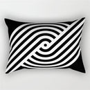 GobekUsa Geometric Wave Line Waist Pillowcase Set