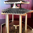 "GobekUsa Zen Brass Incense Burners & Decorative Ancient Pavilion Collection"