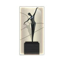 Abstract Figure Luminous Canvas Painting Wall Lamps by GobekUsa