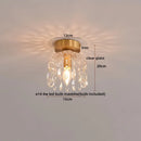 GobekUsa Crystal LED Ceiling Light Luxury Modern Chandelier for Living Room Hallway