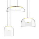 GobekUsa Glass Pendant Lights Simple Indoor Home Decor Lighting for Living Room and Dining Room