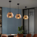 GobekUsa Glass Pendant Lights: Stylish LED Chandeliers for Dining Room, Kitchen, and Restaurant Tables
