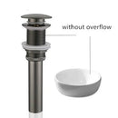 GobekUsa Brushed Gold Swivel Faucet for Bathroom Basin, Hot Cold Water Sink Crane