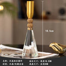 GobekUsa Crystal Candle Holder Set for Romantic Dinner Table Decor