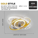 GobekUsa Ceiling Fan Light with 360° Rotation - Quiet & Stylish for Home Décor