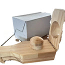 GobekUsa 2-In-1 Wooden Banana Smasher & Meatball Maker for Tostones