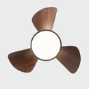 GobekUsa 22" Children Room LED Ceiling Fan Light Remote Control Small Fan Lamp
