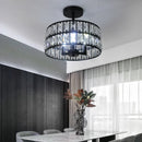 GobekUsa Crystal Chandelier LED Pendant Light for Modern Home Decor