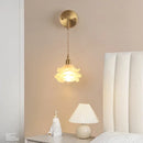 GobekUsa LED Glass Wall Lamp Modern Bedroom Coffee Vanity Light Fixtures