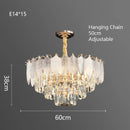 GobekUsa Crystal Indoor Chandelier: Postmodern LED Suspension Lamps for Luxe Living Room Decor