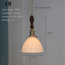 GobekUsa Japanese Ceramic Pendant Light Scandinavian Style Luxury Lamp