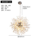 GobekUsa Crystal Dandelion Pendant Lights for Chic Home Decor