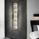 GobekUsa Crystal Wall Lamp: Elegant Living Room TV Background Bedroom Bedside Light