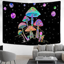 GobekUsa Cartoon Planet Mushroom Tapestry Wall Hanging for Psychedelic Room Decor