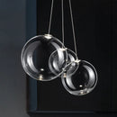 GobekUsa Glass Ball Pendant Lamp: Modern Kitchen Dining Room Hanging Light.