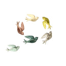 GobekUsa Flying Bird Ceramic Wall Ornament Simulation Room Decoration Indoor Accent