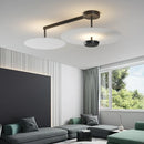 GobekUsa Black Gold Round Chandelier with Remote Control Dimming Ceiling Lights
