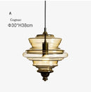 GobekUsa Glass Chandelier: Modern Art Dining Room & Living Room Decor Lighting