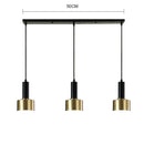 GobekUsa Gold E27 LED Pendant Light Nordic Chandelier for Indoor Living Room & Bedroom