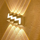 GobekUsa IP65 LED Wall Lamp for Indoor/Outdoor Waterproof Garden Lighting