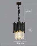 GobekUsa Crystal Chandelier: Modern Luxury Lighting for Elegant Living and Dining Rooms