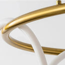 GobekUsa Circle Note Linear Light: Modern Minimalist Nordic Pendant Lamp for Bedroom, Living Room