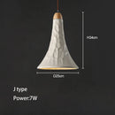 GobekUsa Concrete High Pendant Chandelier for Bedroom, Restaurant, and Bar