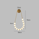 GobekUsa Cream Italian Style Asymmetric Magic Bean Wall Lamp
